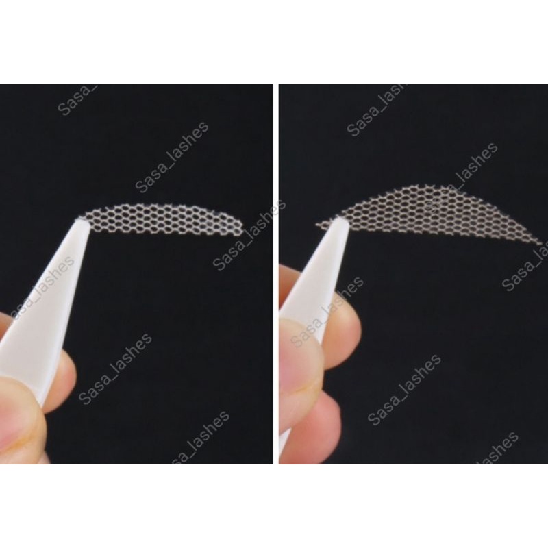 1 Set Skot Mata Jaring /Lace Eyelid Tape Invisible Malian