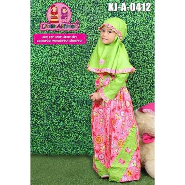 Gamis little akhwat KJ-A-0412