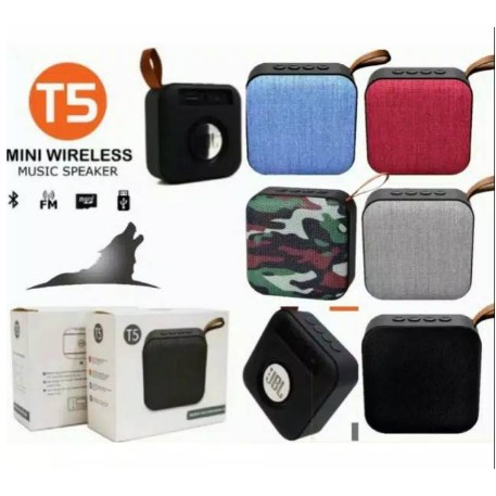 SPEAKER BLUETOOTH T5 WIRELESS / T5 SPEAKER SUPER BASS / MINI SPEAKER T5 WIRELESS