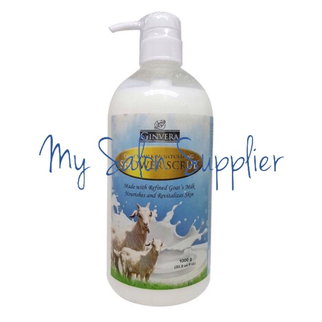 Ginvera Goat's Milk Moisturizing Shower Scrub 1000g