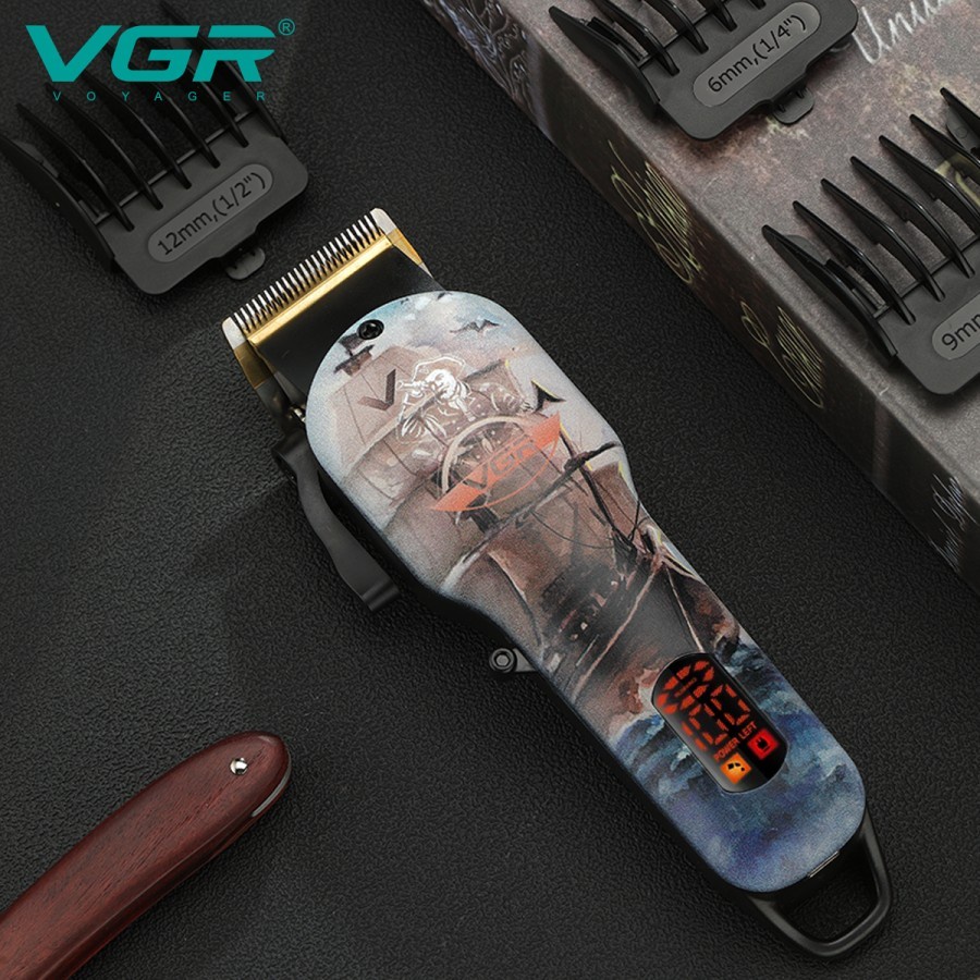 VGR V-689 Alat Cukur Rambut Professional Hair Clipper Strong Power