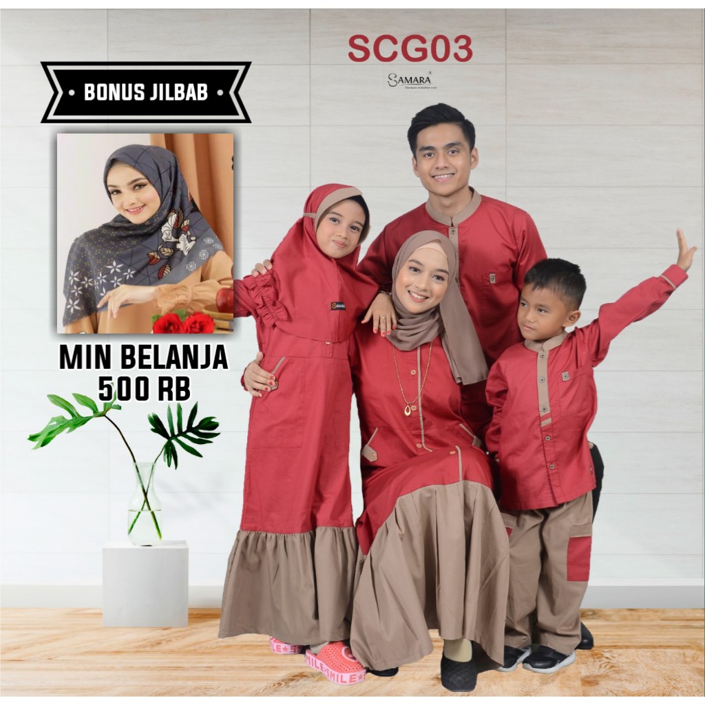 SARIMBIT KELUARGA/couple keluarga/baju couple/seragam keluargaupusat gamis/gamis couple/koko couple