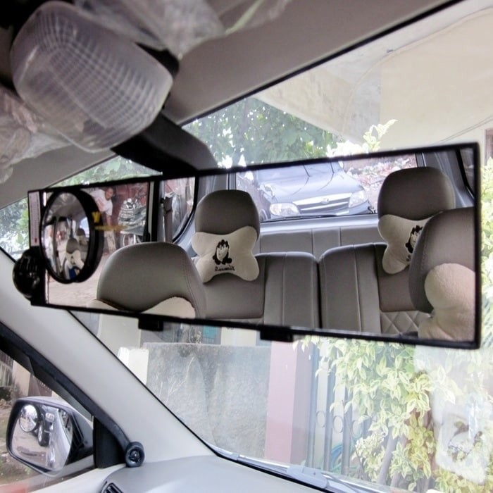 KACA SPION MINI CEMBUNG TAMBAHAN SPION WIDE ANGLE BLINDSPOT MIRROR