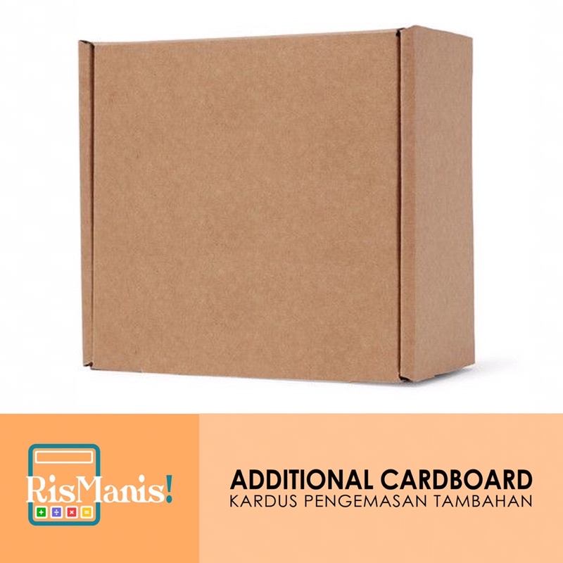 ADDITIONAL CARDBOARD - Kardus Packing Tambahan Kemasan Pengaman Bebas Penyok Anti Pecah Paket Aman