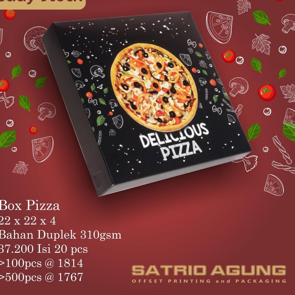 

Box Pizza 22 x 22 x 4 4K1