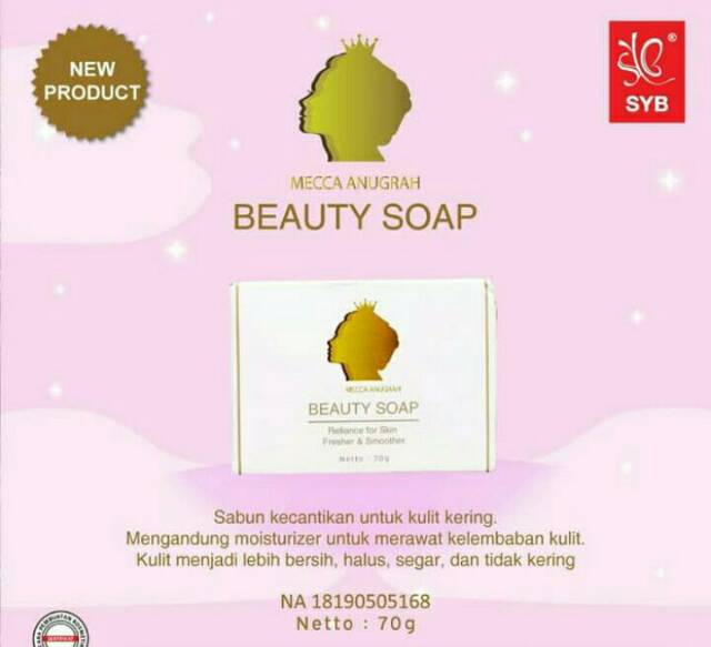 MECCA ANUGRAH BEAUTY SOAP - SABUN BIBIT MECCA