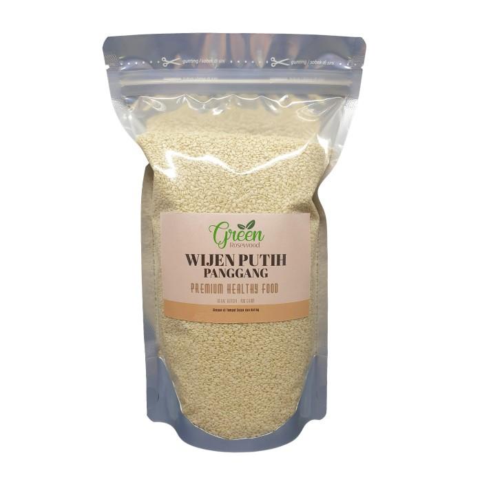 

Wijen Putih Panggang 400 Gr Premium White Sesame Seed Roasted Sangrai