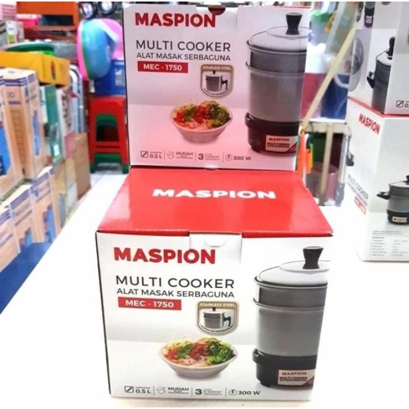 MASPION MEC-1750 Panci Listrik Multi Cooker