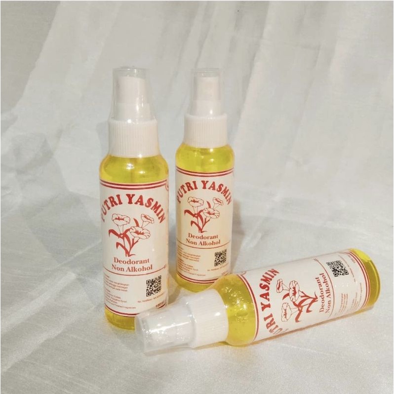 PUTRI YASMIN DEODORANT NON ALKOHOL BPOM | TAWAS CAIR DEODORANT PUTRI YASMIN