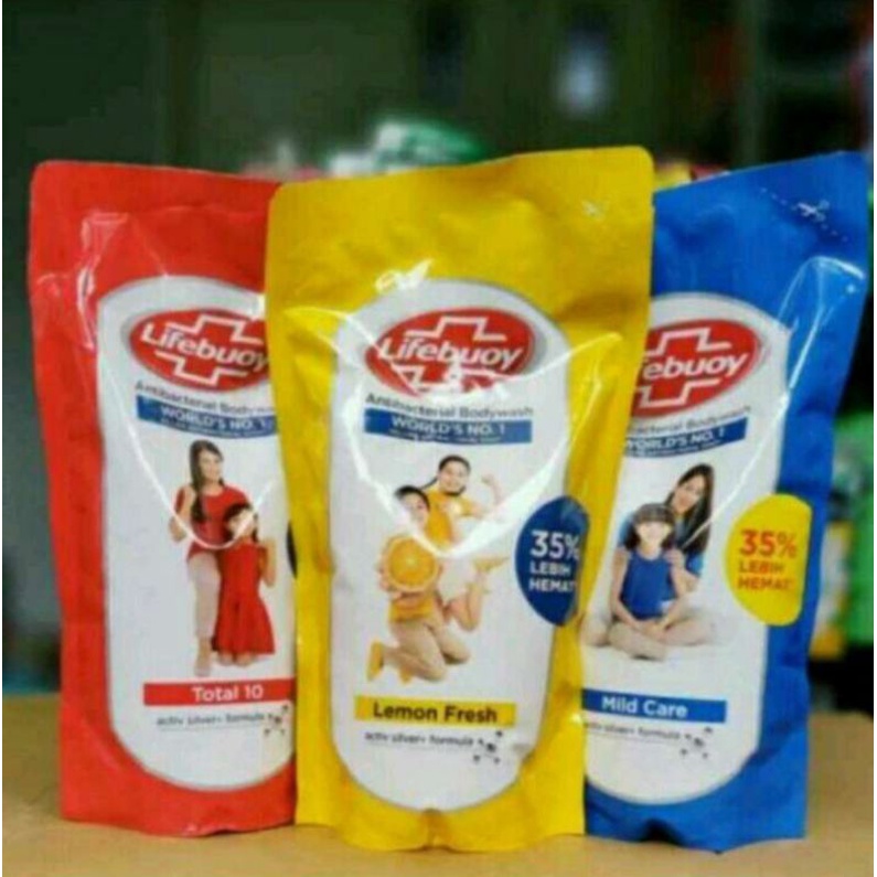 Lifebuoy Sabun Mandi Cair Refill besar Jumbo 825 ml tokozifa25