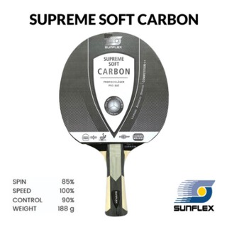 Bet Tenis Meja Sunflex Supreme Soft Carbon Competition