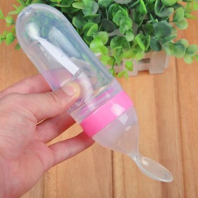 Botol Sendok Makan Bayi Baby Spoon Feeder P15