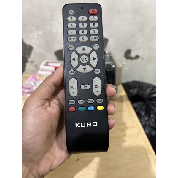 REMOTE REMOT KURO ORIGINAL ASLI