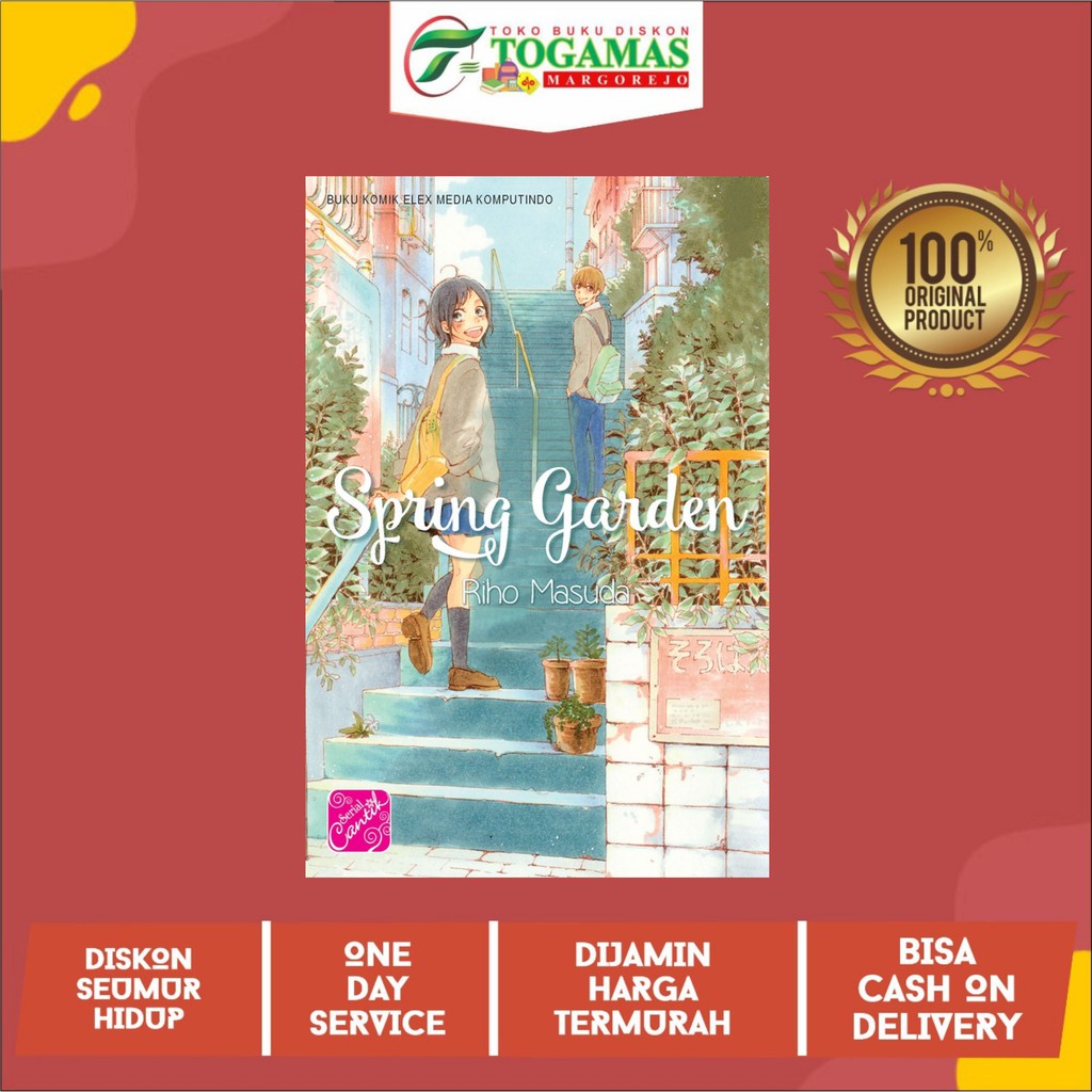 READY  KOMIK SERIAL CANTIK : SPRING GARDEN KARYA RIHO MASUDA