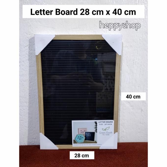 

Office & Stationery | Alat Tulis | Letter Board Huruf 28 Cm X 40 Cm, Papan Huruf Nama Bayi | Best Seller