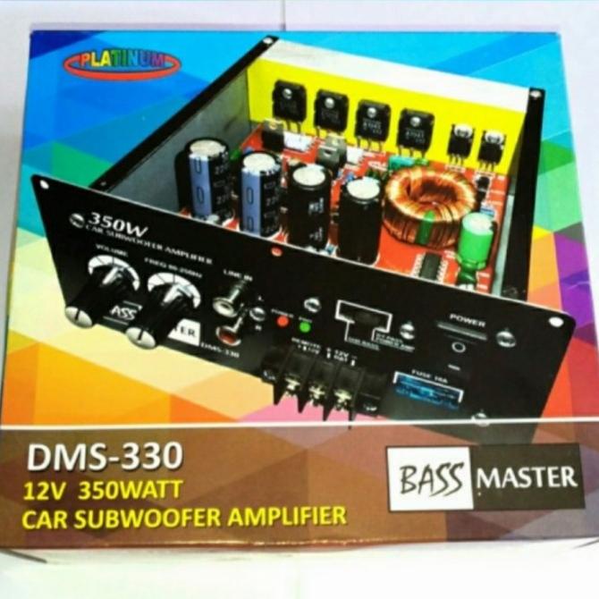 Kit Module Power Amplifier Subwofer Subwoofer Mobil Car 12Volt Dms330