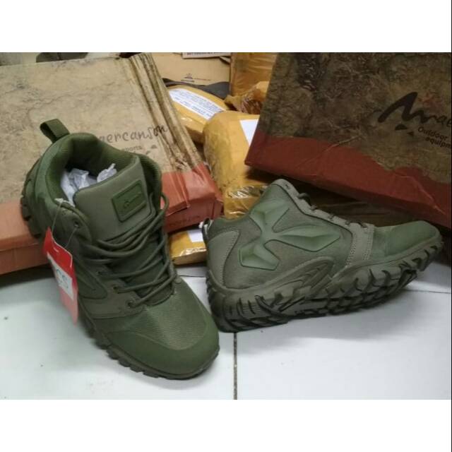 Sepatu Tactical Army Maercanson Hijau sepatu Airsoftgun Maercansone