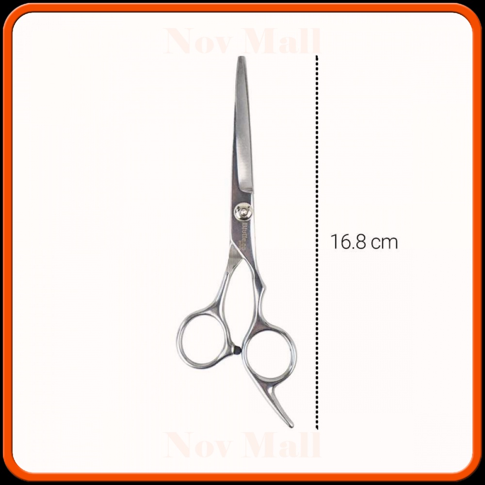 Gunting Rambut Full Stainless Steel Model Flat Cut - KH370