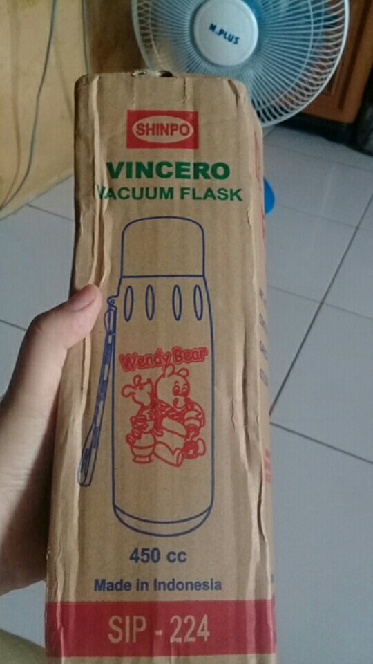 Termos Air Panas Vincero 450 Ml Shinpo 224