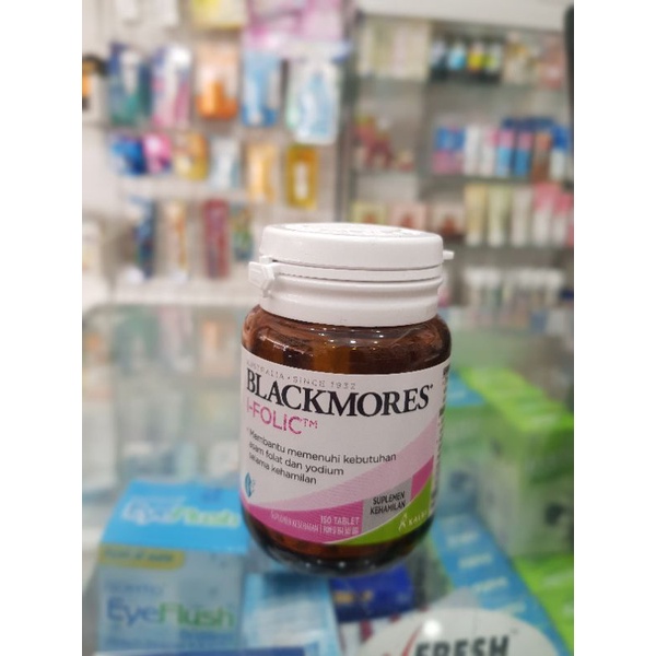 Blackmores I-folic Isi 150Tablet / Membantu Memenuhi Asam Folat &amp; Yodium / Vitamin Ibu Hamil