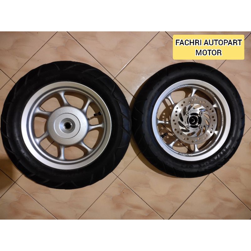 Velg Roda depan belakang Ring 12 Scoopy esp 2019-2020 Original