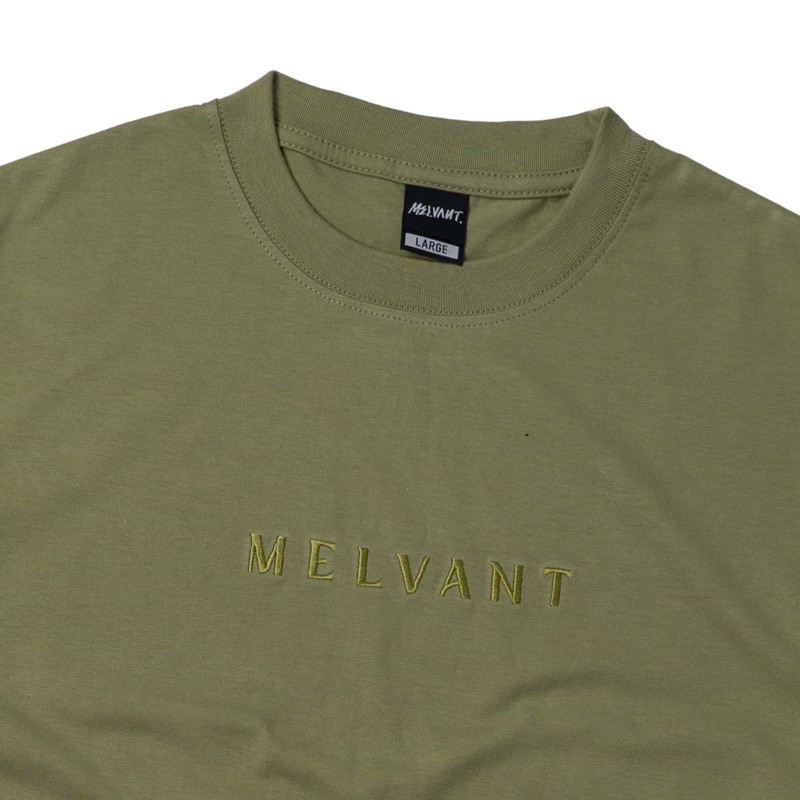 MTS ABRAHAM OLIVE GREEN - MELVANT TSHIRT LAKI LAKI