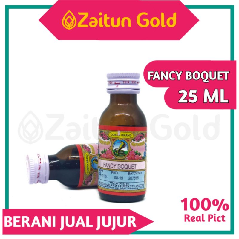 Parfum Fancy BOQUET Minyak Wangi BOUQUET MISK COBRA MISIK MERAH ORIGINAL