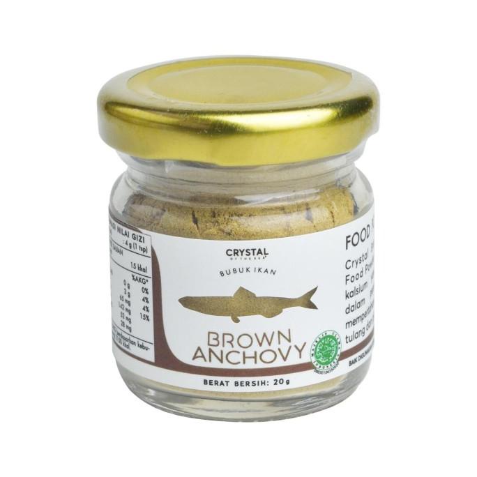 

Crystal Of The Sea Brown Anchovy Food Powder/Bubuk Ikan Teri Jengki