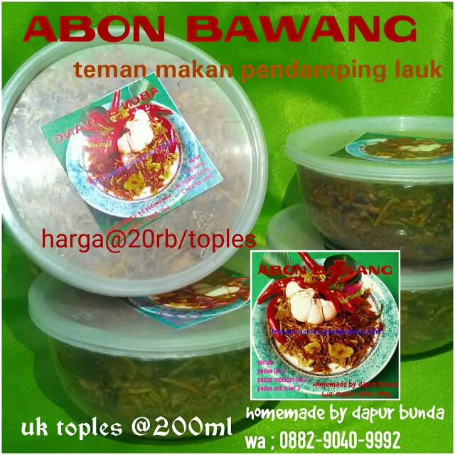 

Abon bawang goreng