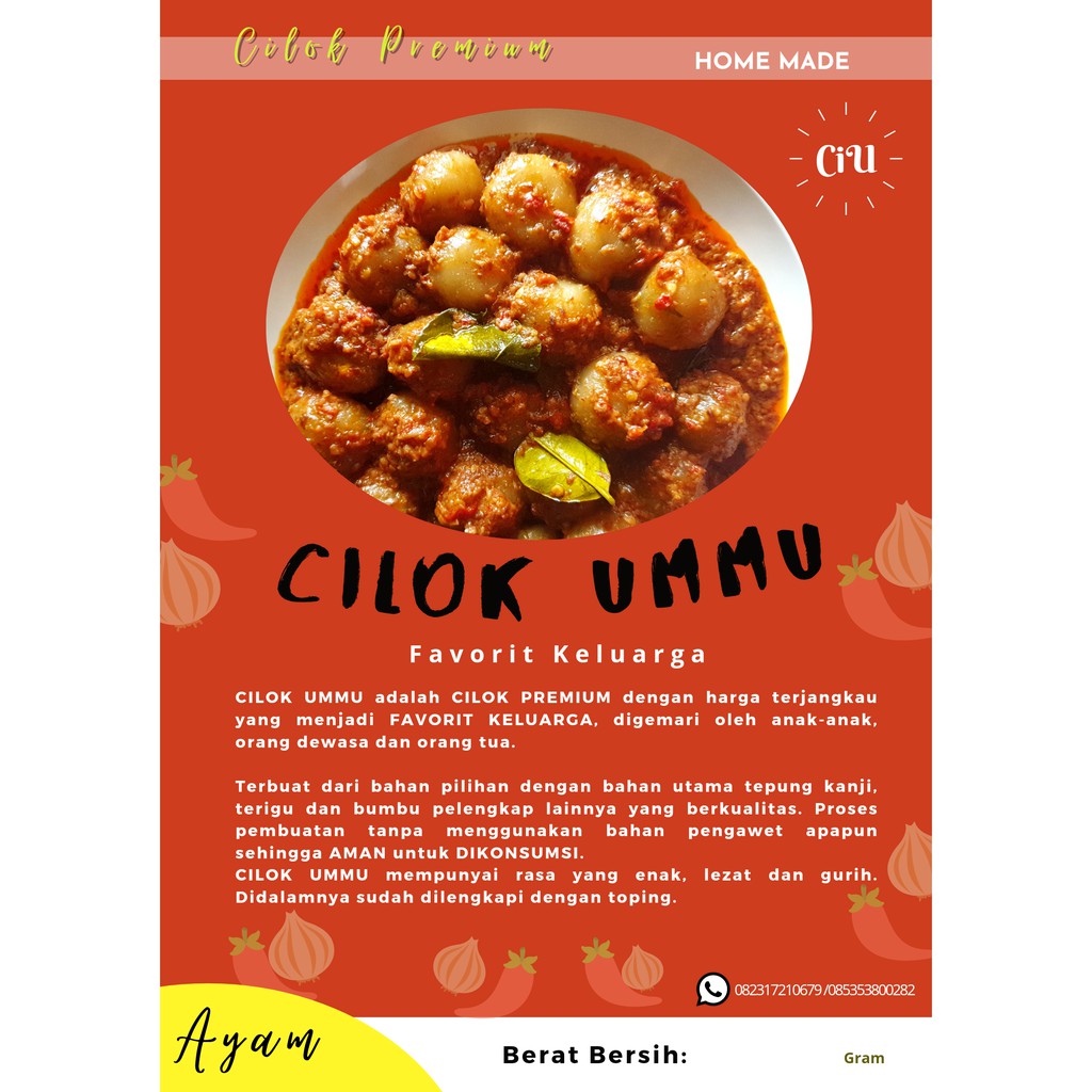 

Cilok Premium 400gram
