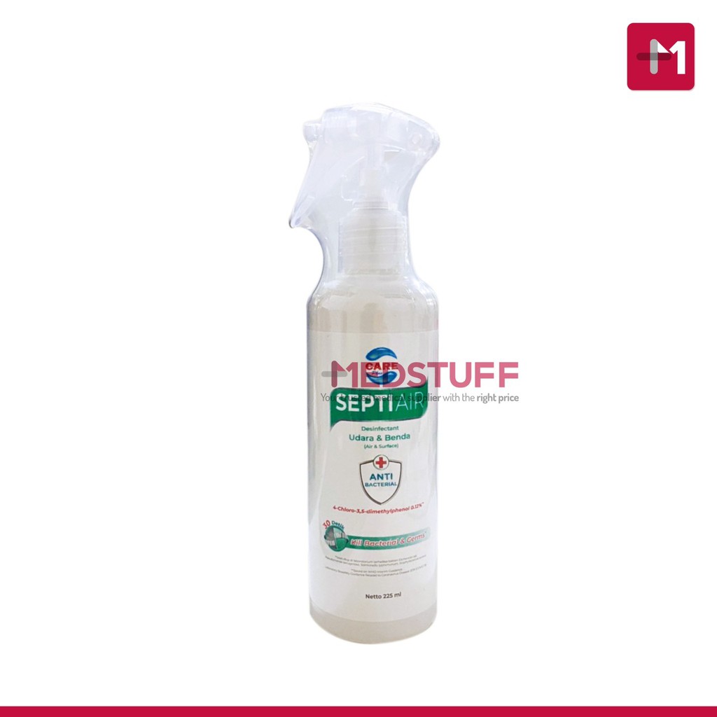 SeptiAir Disinfectant Udara dan Benda Septi Air Desinfektan 225ml