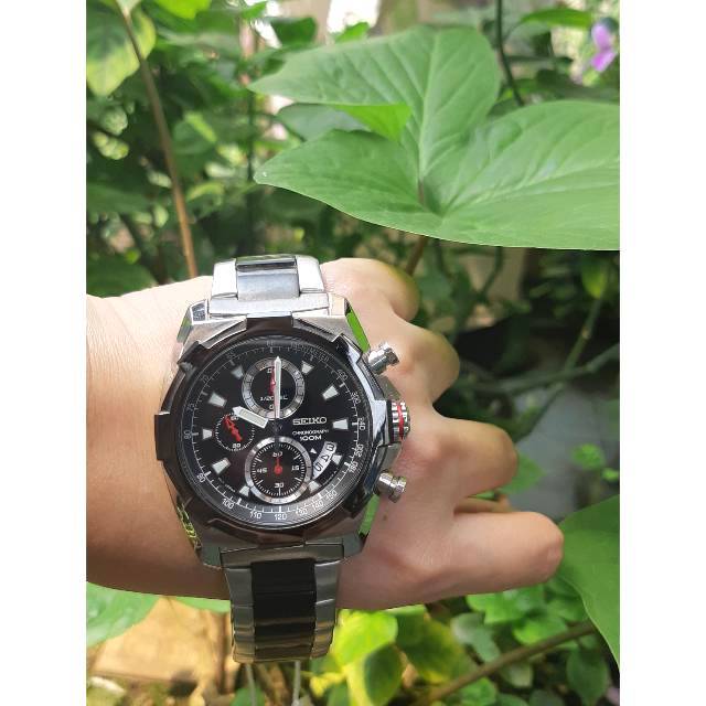 Jam Tangan Seiko Lord Chronograph Watch Original Japan