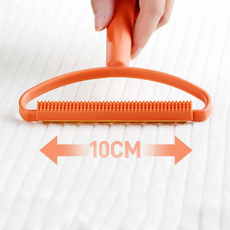 1Pc Portable Double-Sided Manual Clothes Depilator / Multifunctional Plush Fabric Lint Remover For Carpet,Woolen Coat,Sweater