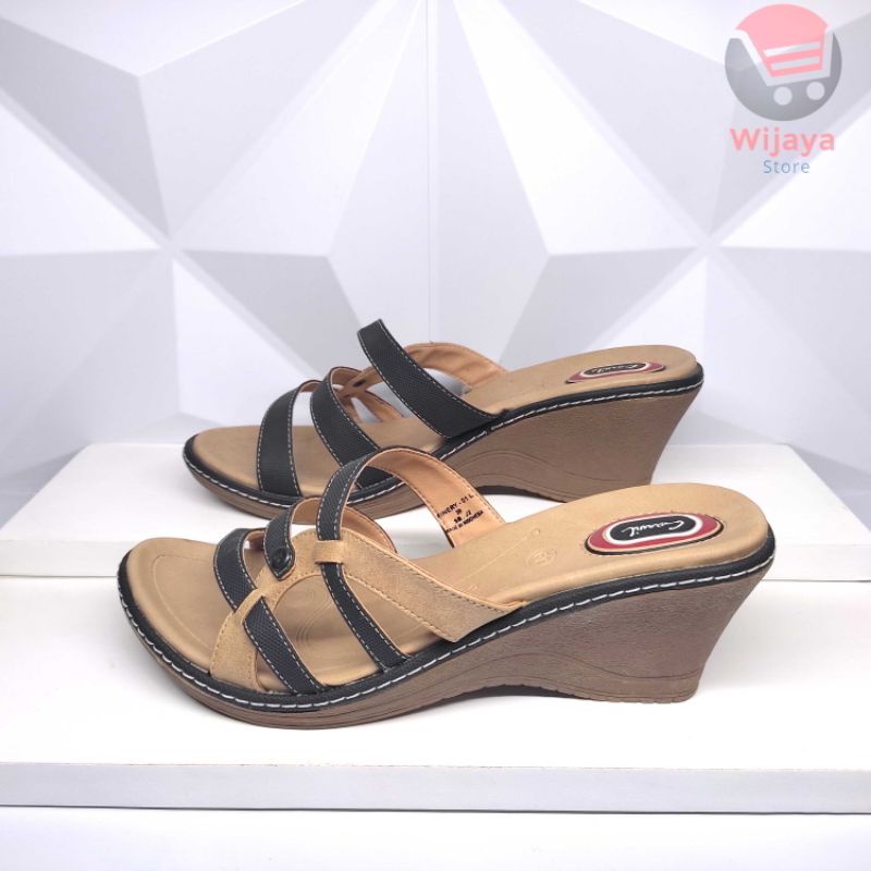 Sandal Trendy Wanita Merk Carvil