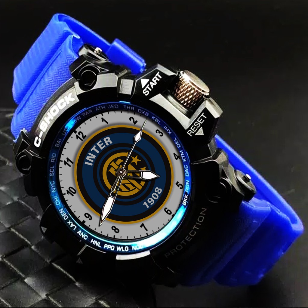 (EXCLUSIVE) JAM TANGAN INTER 1 (STRAP WARNA)