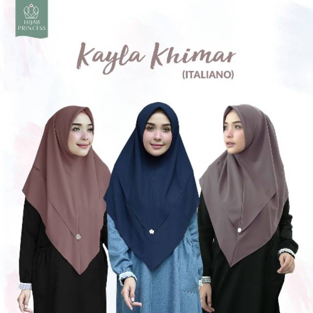Kayla khimar by Hijab Princess Hpc