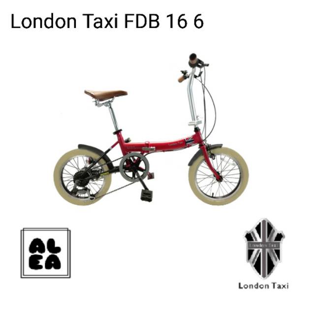 london taxi folding bike 16
