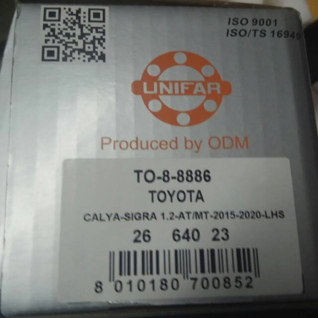 CV joint komplit Sigra Calya Drive Shaft Assy Sigra calya