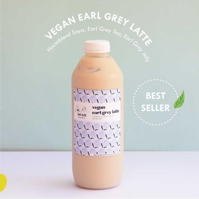 

Healthy Vegan Earl Grey Latte 500ML/1 LITER (RECOMMENDED)