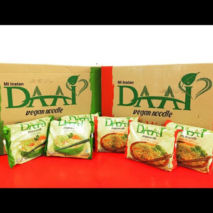 

TURUN HARGA Mie Daai Soto Vegan Noodles 40 bungkus MN292