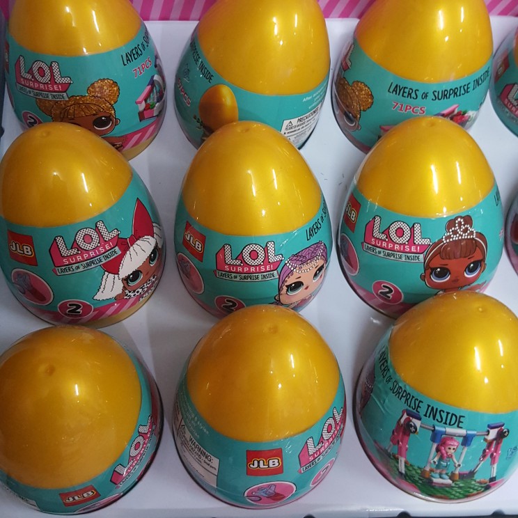 Lol Surprise Egg Series 2 Lego Besar