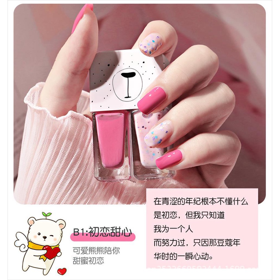 PART 1 CHARM STAR NAIL POLISH  / KUTEK LUCU