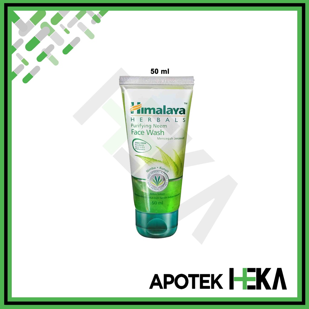 Himalaya Purifying Neem Face Wash - Pencuci Wajah (SEMARANG)