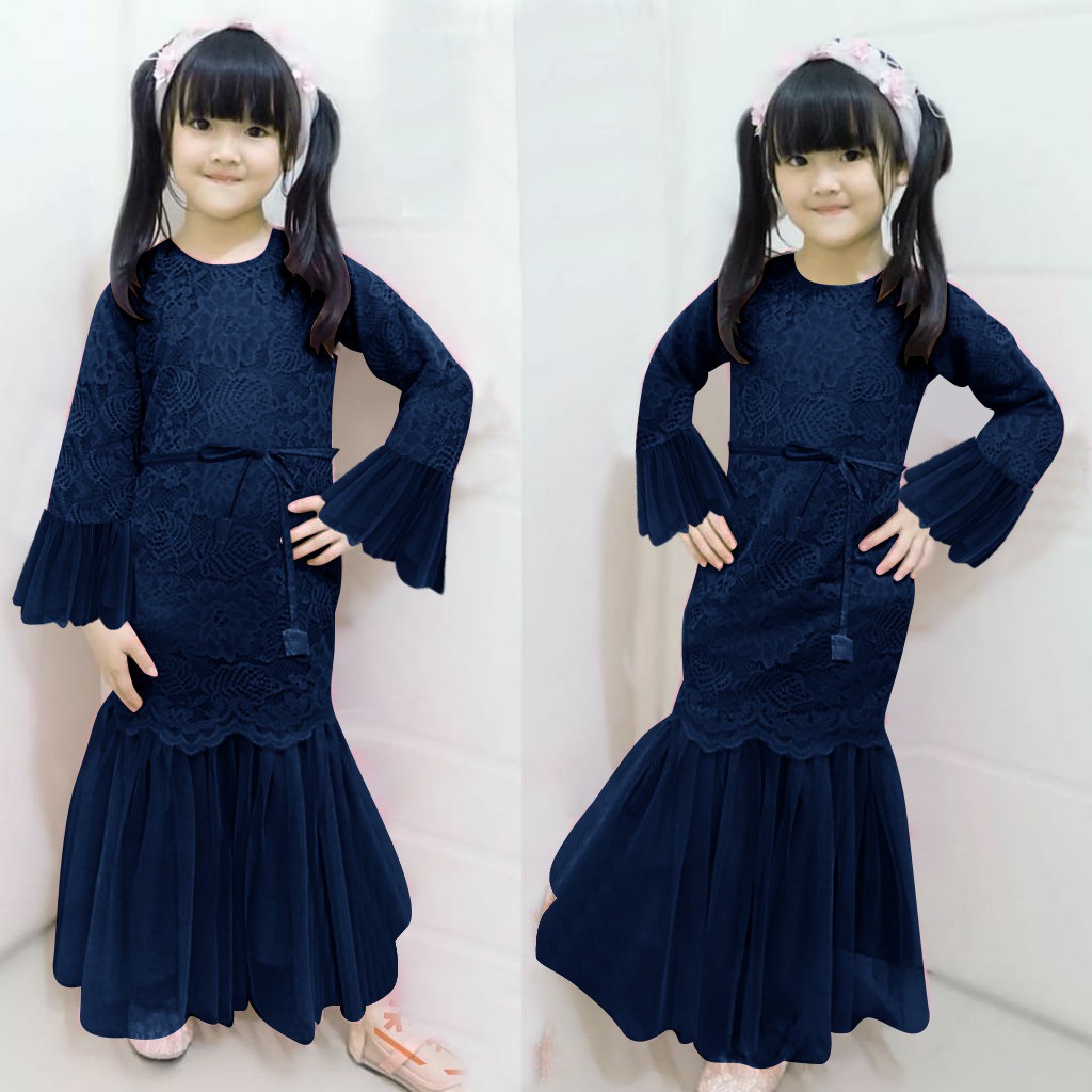 GAMIS ANAK LARKID/ LARKYKIDS / GAMIS BRUKAT TILE PREMIUM / GAMIS ANAK TANGGUNG / GAMIS KONDANGAN