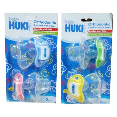 Willsen Huki CI-0162 Ortho Soother Empeng Gepeng (1 set 2 pcs)