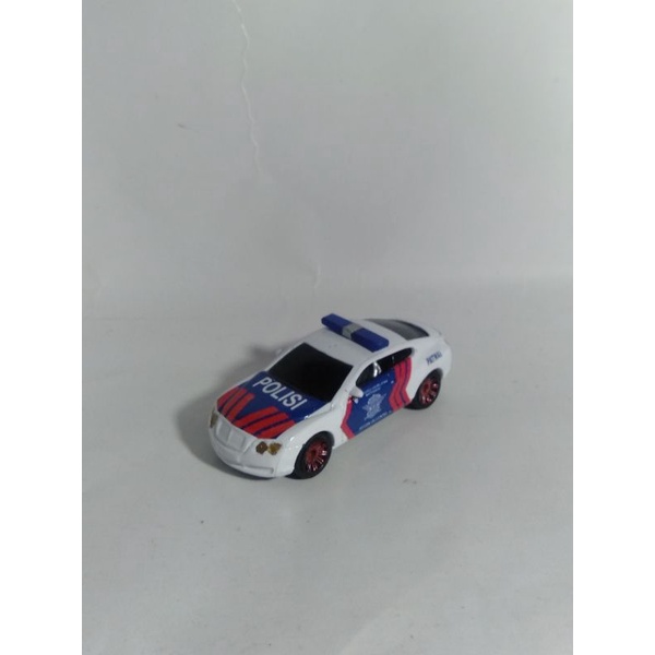 diecast hotwheels Bentley custom polisi Indonesia PJR patwal