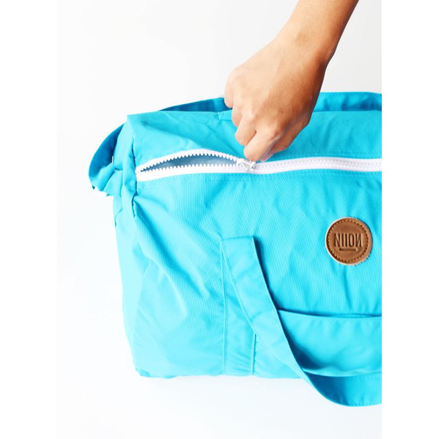 Tas Olahraga Travelling Lipat Niion Duffle Pattern - Kola Candy