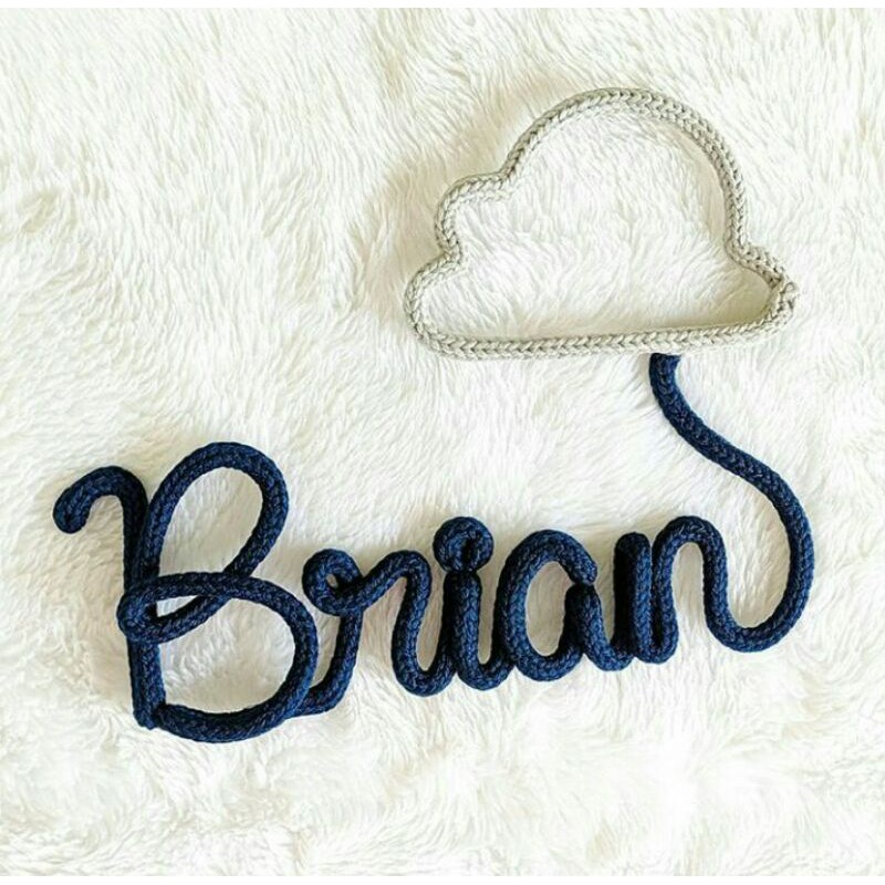 

Simple Name (custom) w/ little cloud