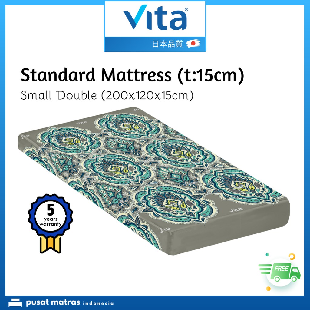 KASUR BUSA VITA (200x120x15cm) - STANDARD - JAPAN QUALITY