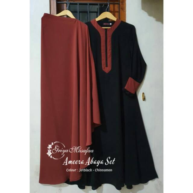 Ameera Abaya Set Original Griya Musafa